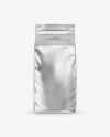 Metallic Coffee Bag Mockup