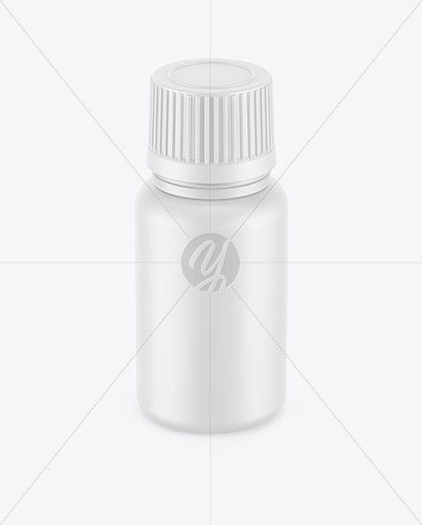 Matte Pills Bottle Mockup