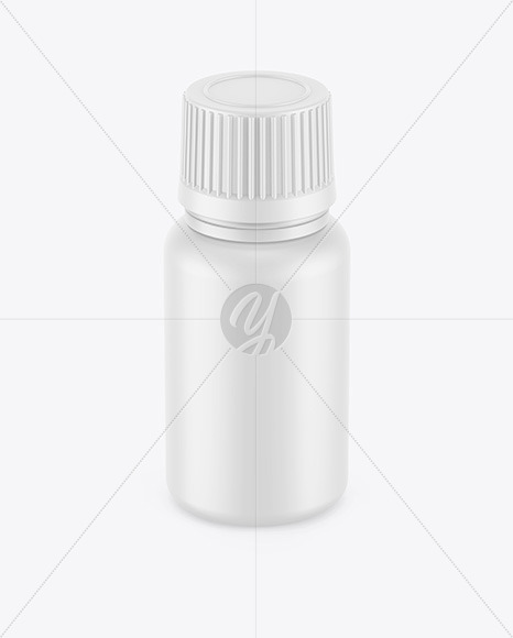 Matte Pills Bottle Mockup