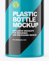 Matte Plastic Bottle Mockup