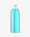 Clear Plastic Bottle Mockup