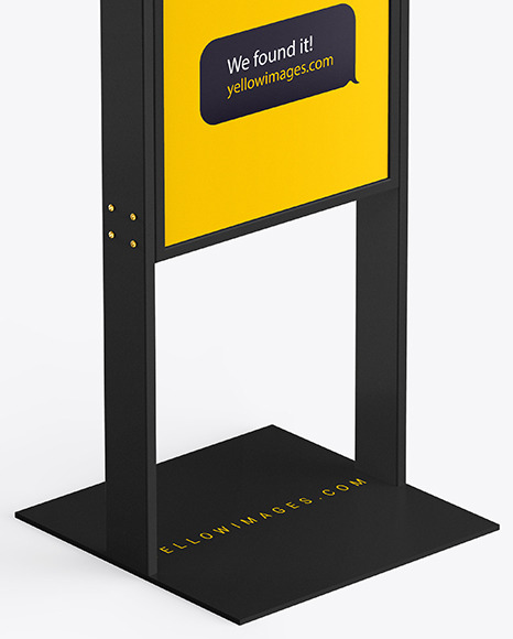 Plastic Stand Mockup