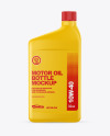 Motor Oil Bottle Mockup