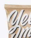 Kraft Snack Package w/ Chips Mockup