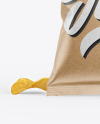 Kraft Snack Package w/ Chips Mockup