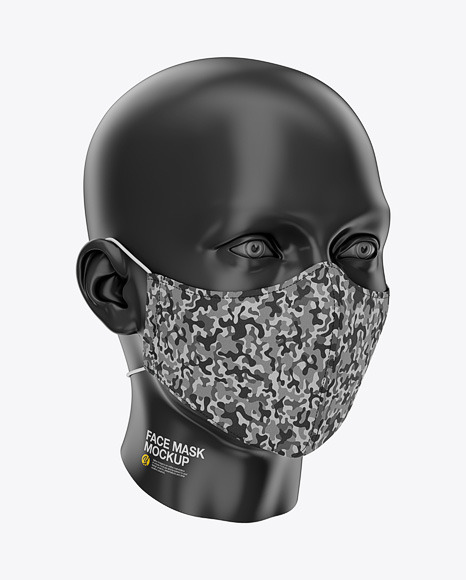 Face Mask Mockup