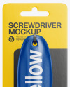 Screwdriver Mockup - Front View