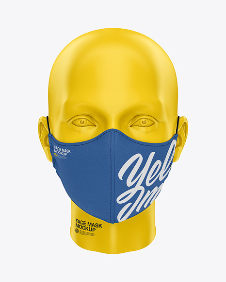 Face Mask Mockup