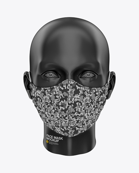 Face Mask Mockup