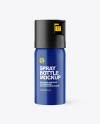 Glossy Pepper Spray Bottle Mockup