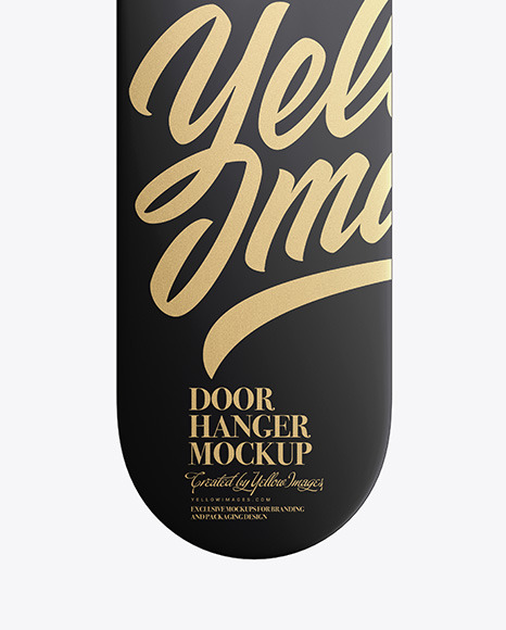 Door Hanger Mockup