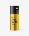 Metallic Pepper Spray Bottle Mockup