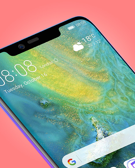 Twilight Huawei Mate 20 Pro Mockup