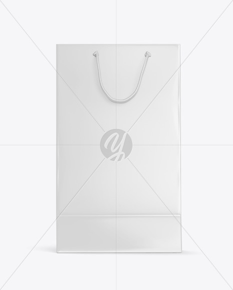 Glossy Shopping Bag Mockup