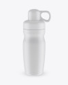 Matte Plastic Reusable Water Bottle Mockup