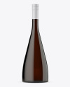 Dark Amber Glass Wine Bottle Mockup Dark Amber Glass Wine Bottle Mockup
