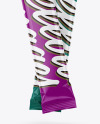Two Glossy Stick Sachets Mockup