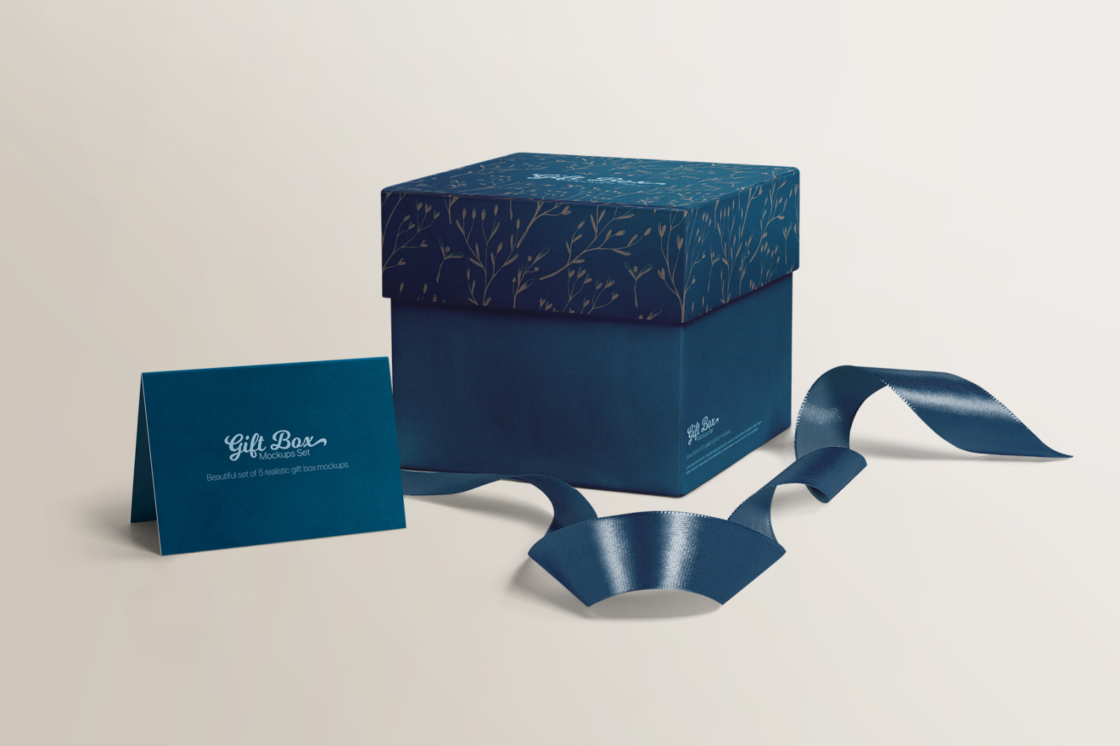 Gift Box Mockups Pack