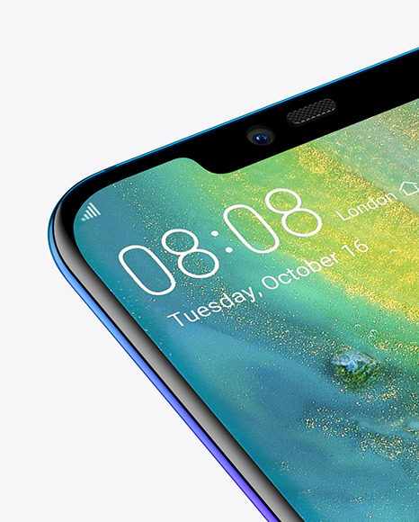 Twilight Huawei Mate 20 Pro Mockup - Free Download Images High Quality PNG,  JPG - 61551