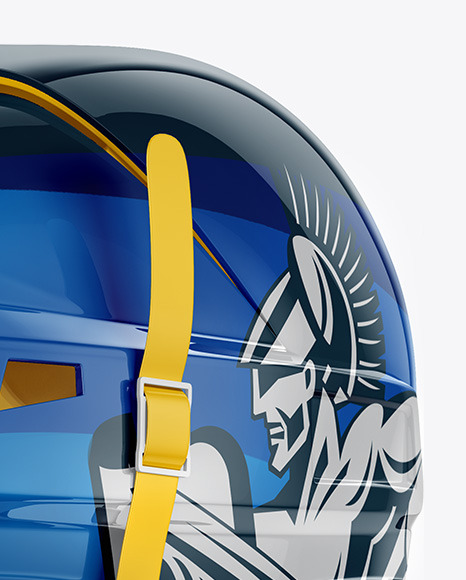 Hockey Helmet Mockup