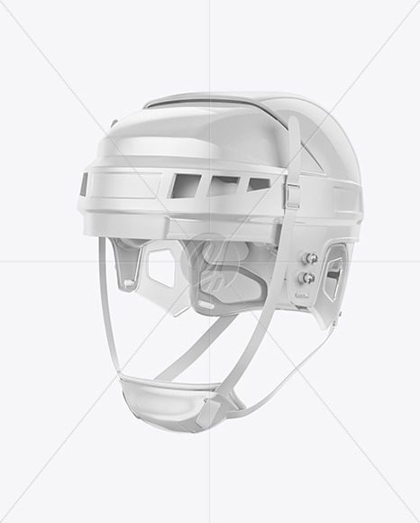 Hockey Helmet Mockup