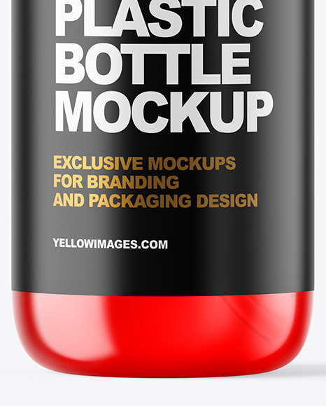 Plastic Bottle with Pump Mockup Plastic Bottle with Pump Mockup