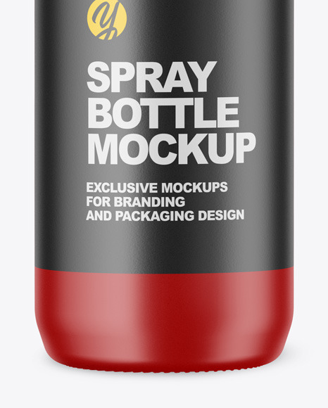 Matte Spray Bottle Mockup Matte Spray Bottle Mockup