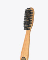 Wooden Toothbrush Mockup