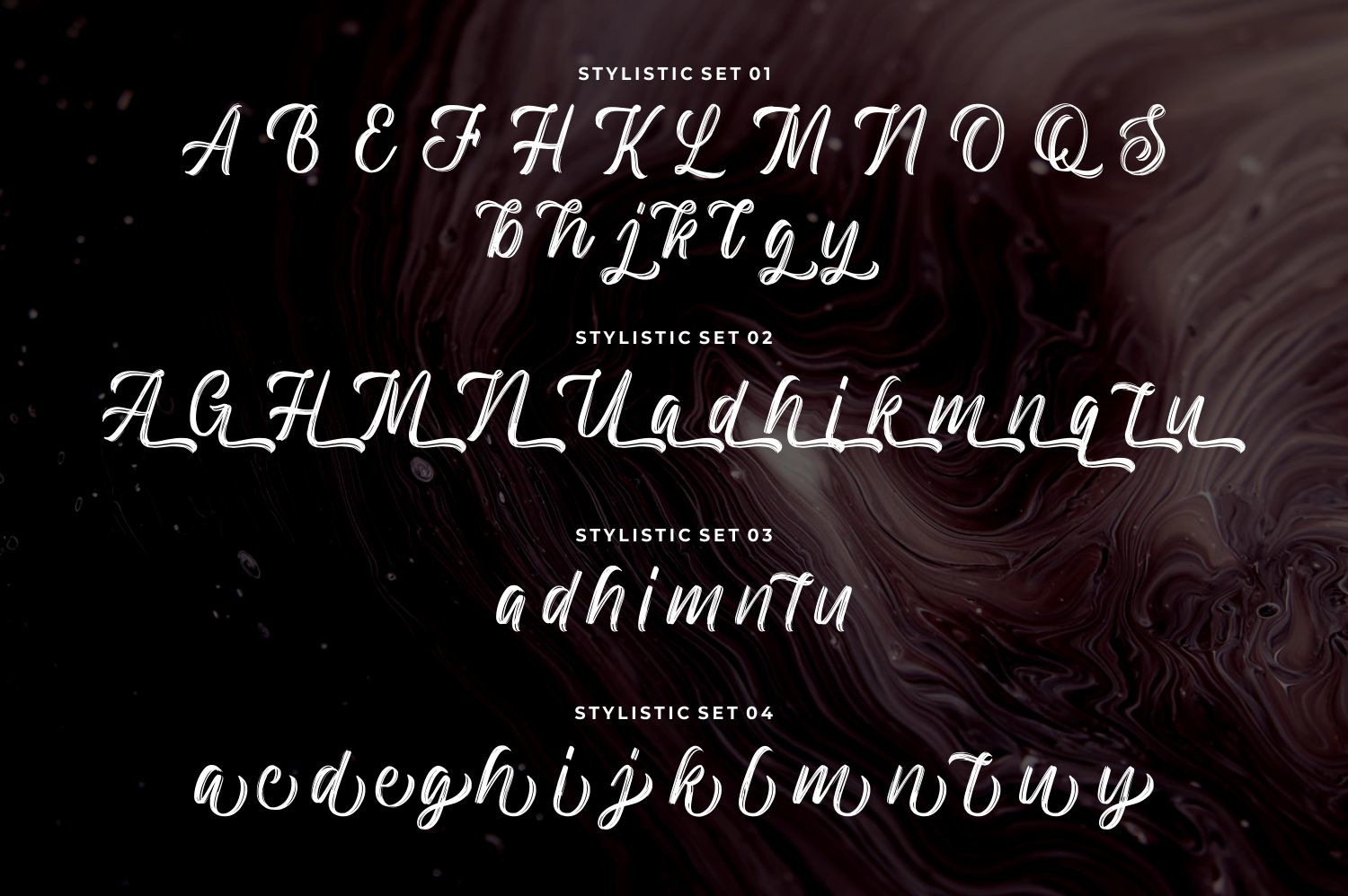 Backrush - Handbrush Script Font Backrush - Handbrush Script Font