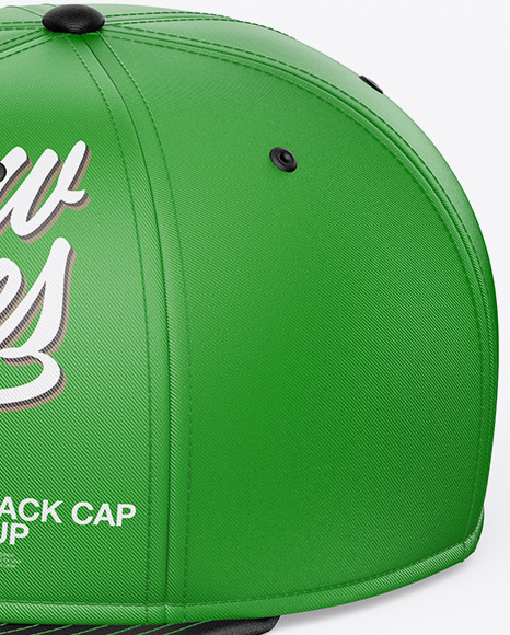 Snapback Cap Mockup