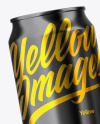 Three Glossy Metallic Cans Mockup Three Glossy Metallic Cans Mockup