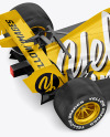 Formula-1 2020 Mockup - Half Side View (high-angle shot)