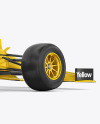 Formula-1 2020 Mockup - Back HalfSide View