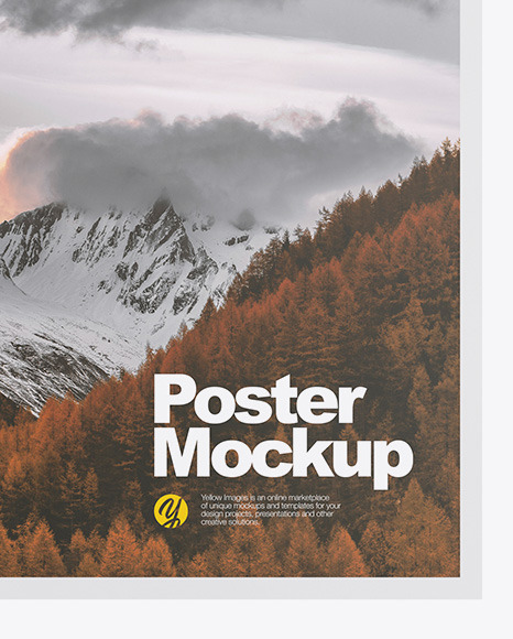 Paper Poster Mockup