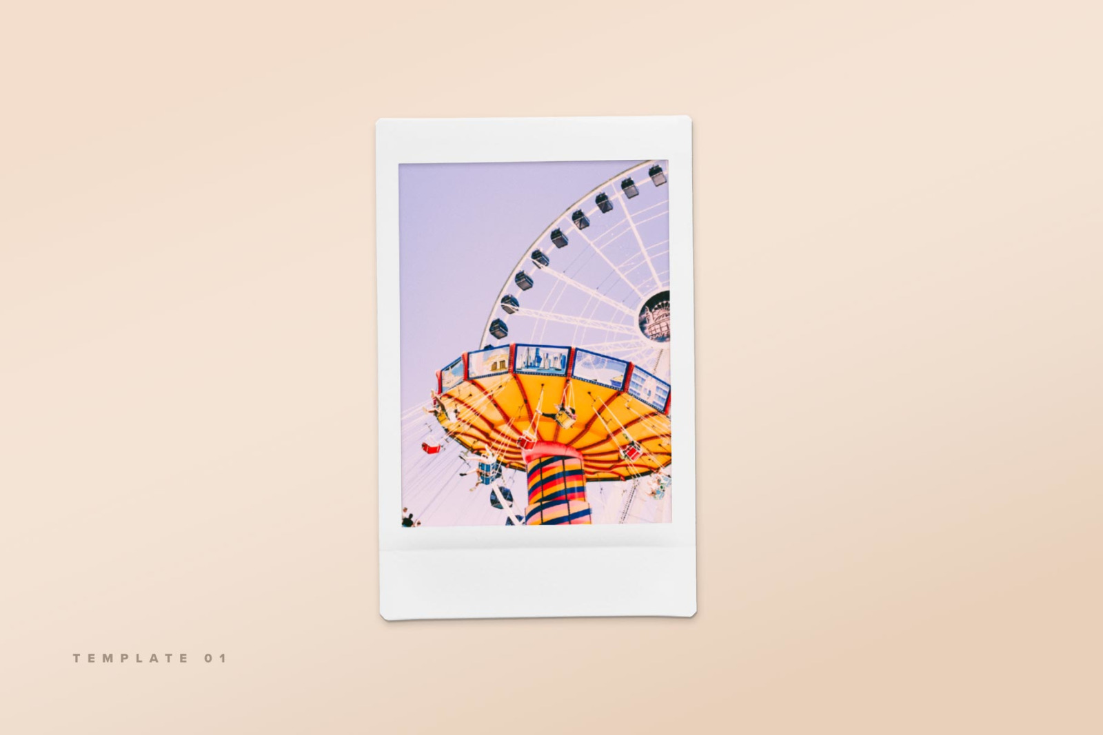 Polaroid Snapshot Picture Mock-up Templates