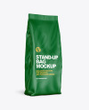 Paper Stand-up Bag Mockup