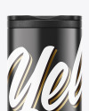 Matte Vacuum Coffee Cup Mockup