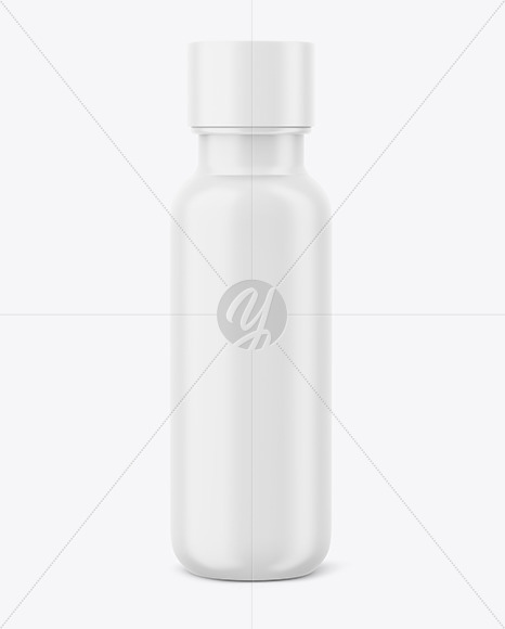 Matte Bottle With Pump Mockup