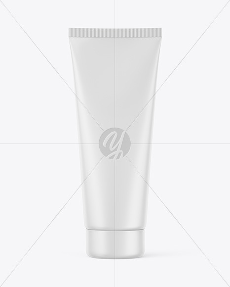 Matte Cosmetic Tube Mockup