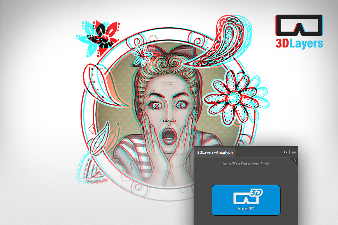 3D Layers Anaglyph 3D Layers Anaglyph