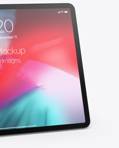 Apple iPad Pro 2018 12.9 Mockup