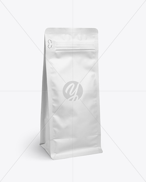 Matte Coffee Bag Mockup