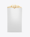 Popcorn Bag Mockup - Front View