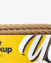 Twisted Sisal Rope Package Mockup - Front View