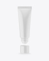 Glossy Cosmetic Tube With Ball Mockup