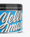 Glossy Cosmetic Jar Mockup Glossy Cosmetic Jar Mockup