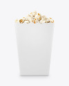 Popcorn Bag Mockup - Front View