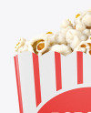 Popcorn Bag Mockup - Front View