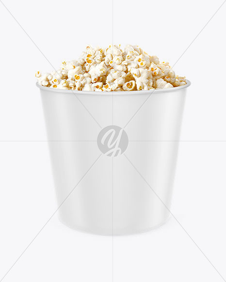 Popcorn Bucket Mockup