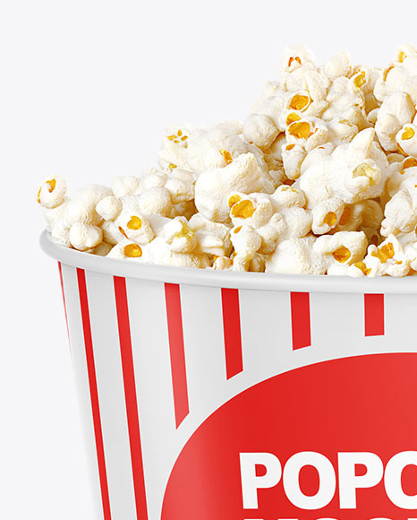 Popcorn Bucket Mockup